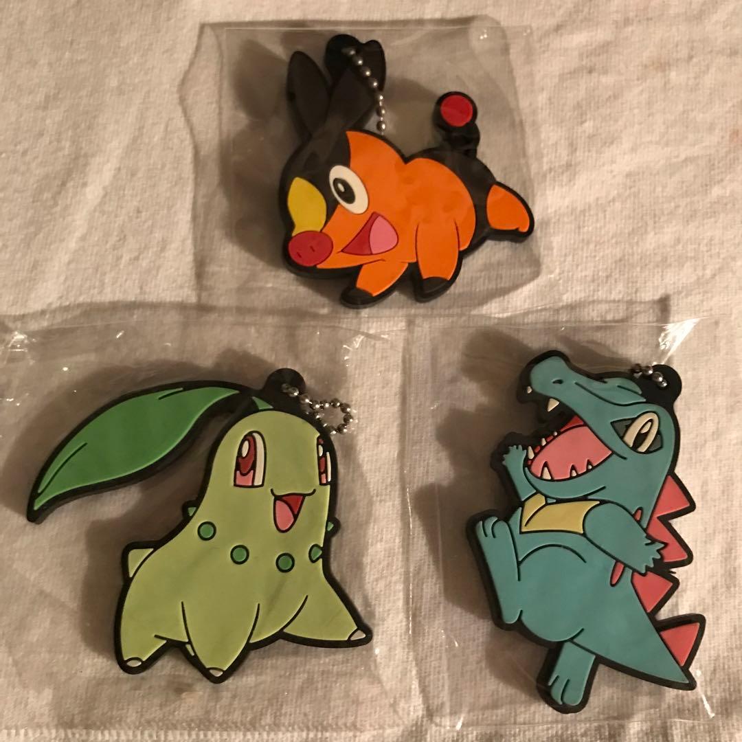 ポケモン ポカブ チコリータ ワニノコ 御三家 ZA ラバーマスコット