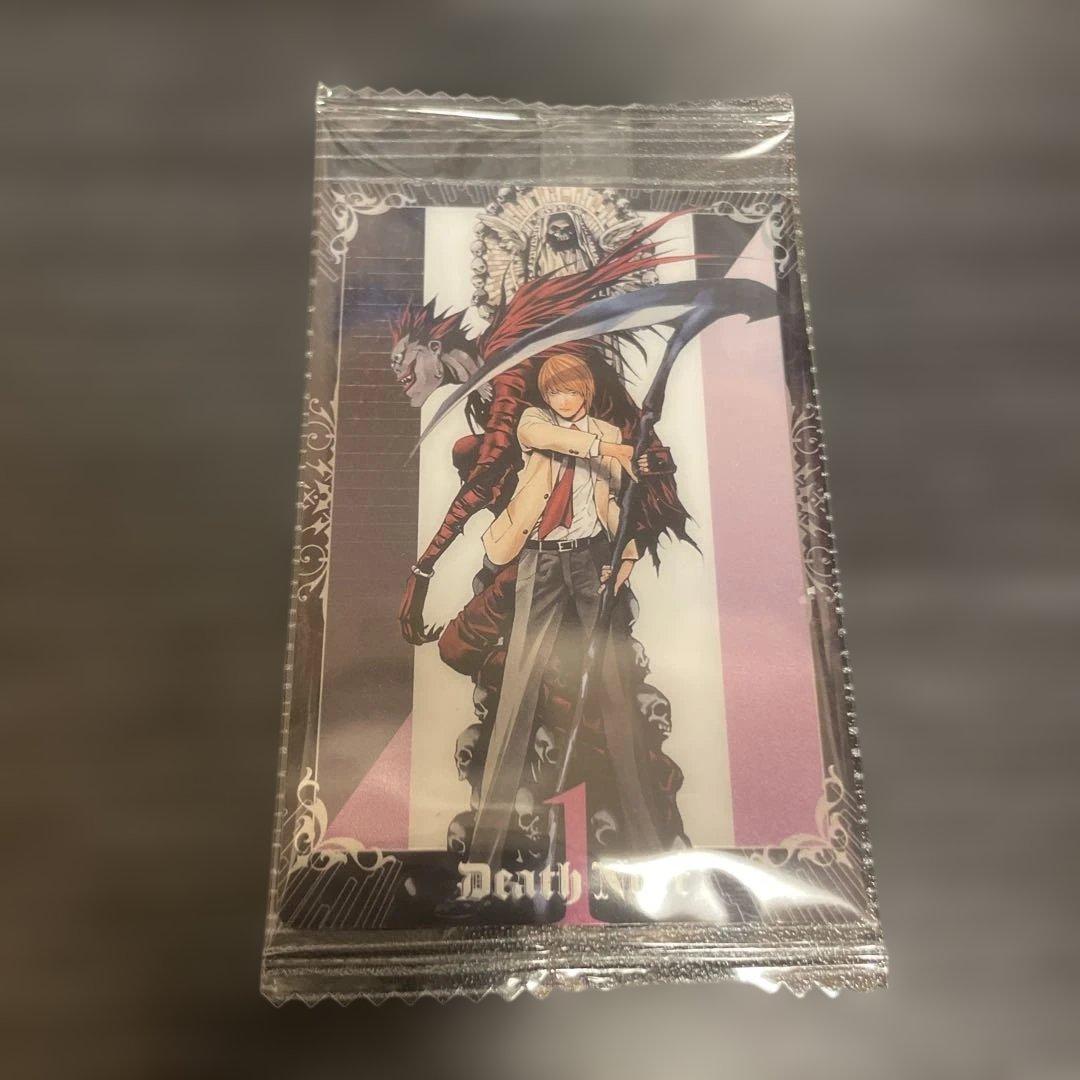 デスノート DEATH NOTE ウエハース N-01 退屈 夜神月 キラ - メルカリ