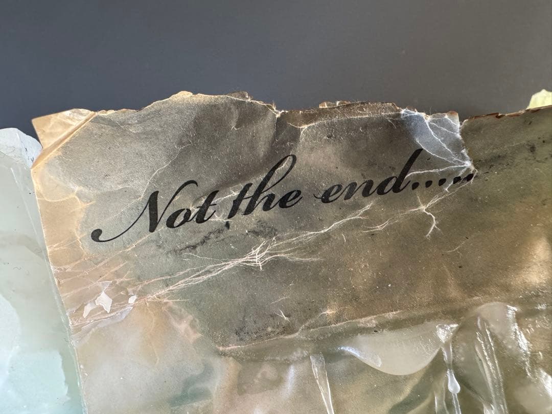 キャンドルジュン「Not the end」８灯キャンドル　undercover