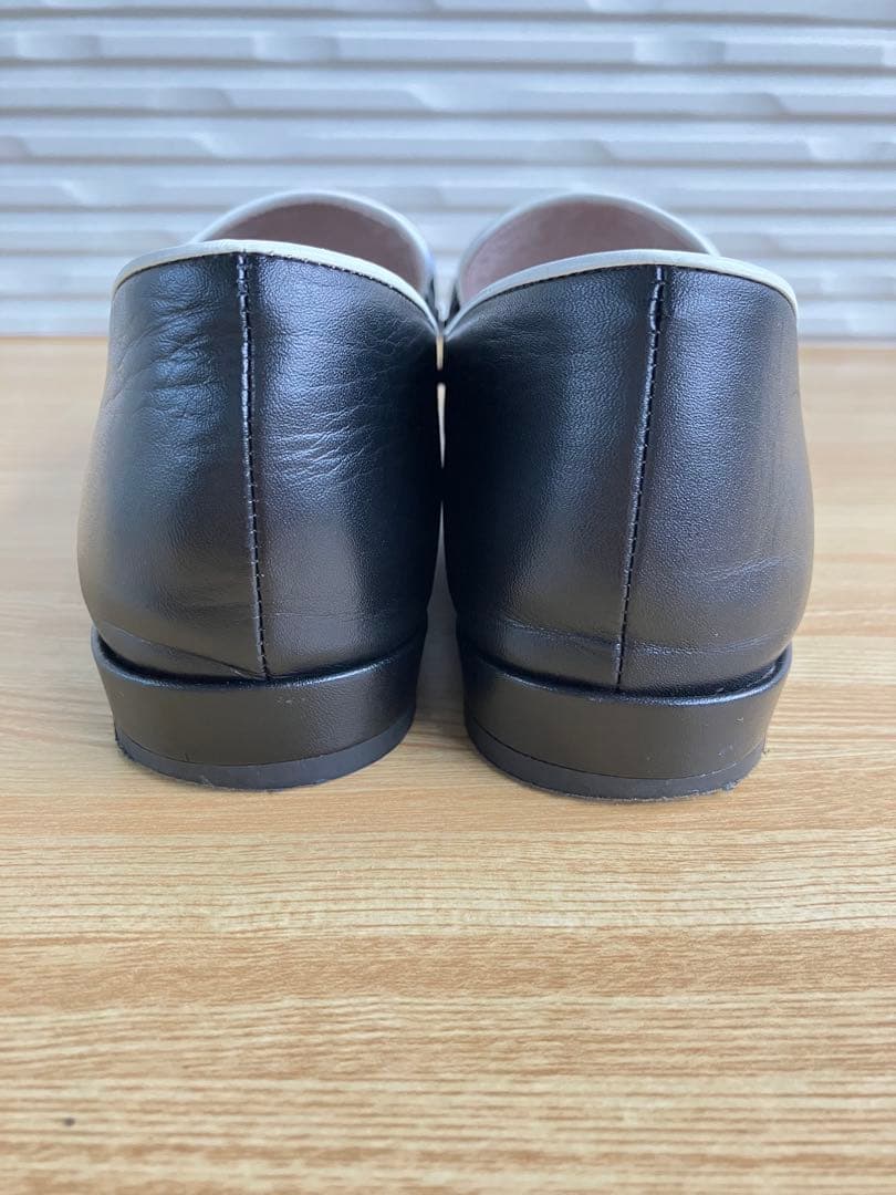 レインシューズにも 銀座かねまつ アクアベル ローファー防水レザー