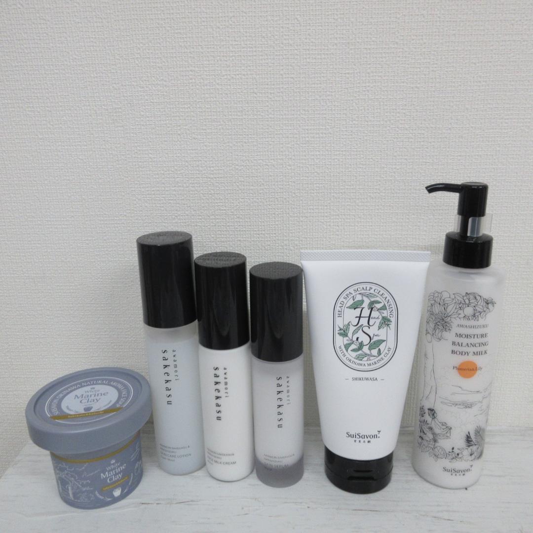 SuiSavon 6点 セット 期間限定特別セット】泡盛酒かすスキンケアセット販売！