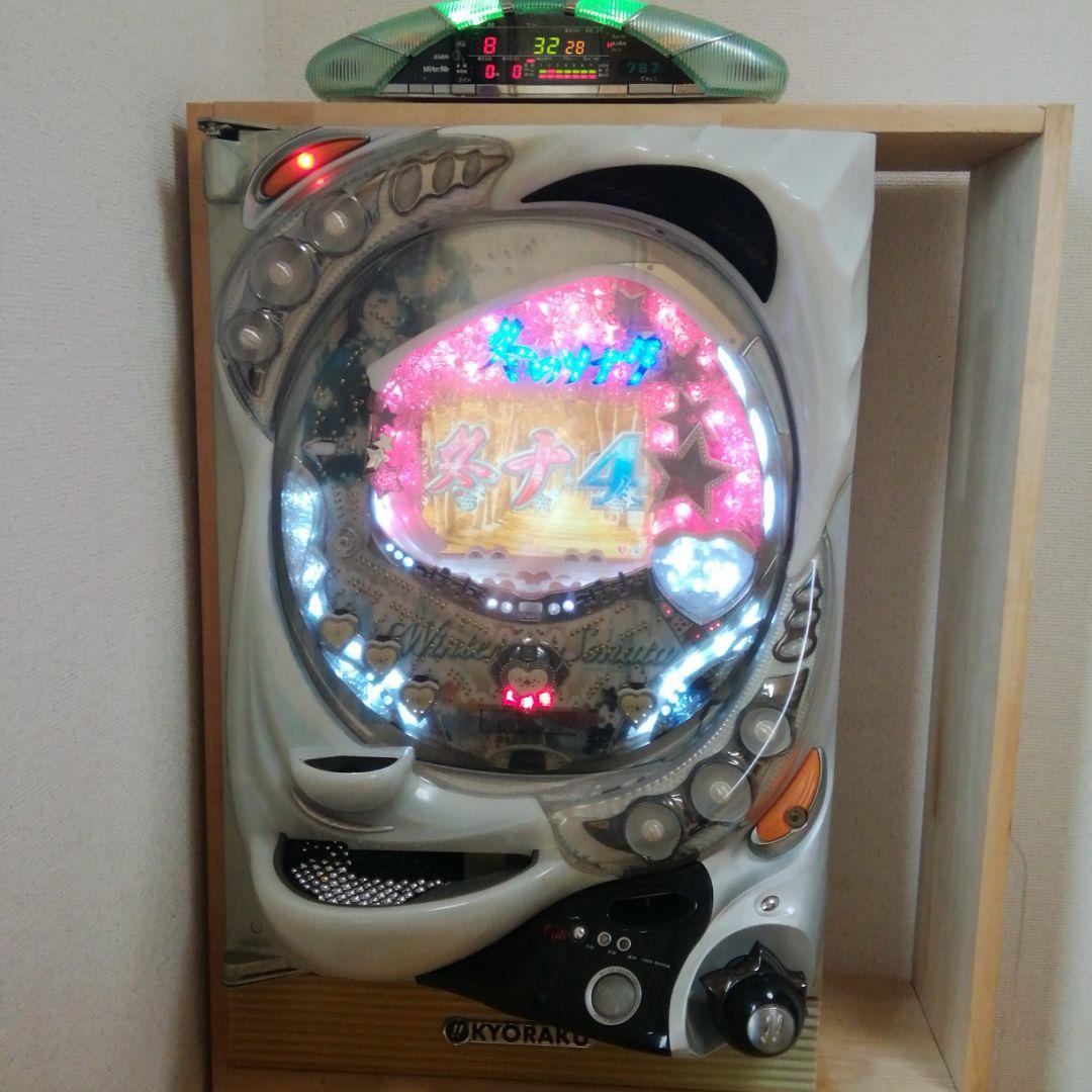 美品初代:冬のソナタパチンコ実機【白枠】&データランプ！サービス(循環式)