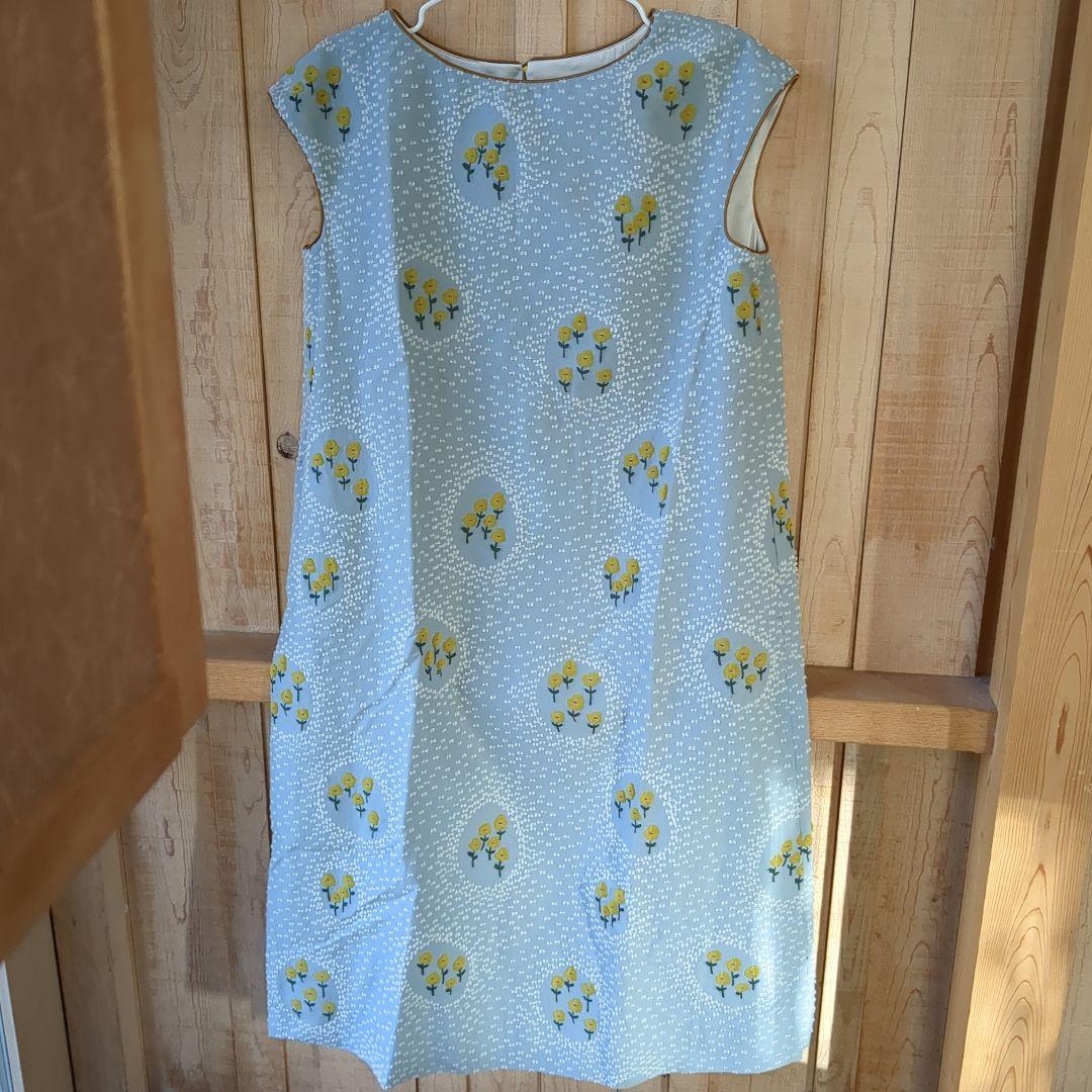 再値下げ。人気 ミナペルホネンワンピースBallade40 - メルカリ