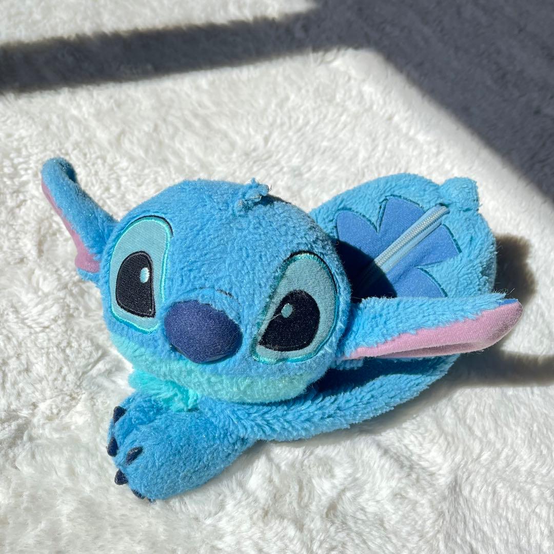 スティッチ ペンケース 筆箱 ディズニー ぬいぐるみ - メルカリ