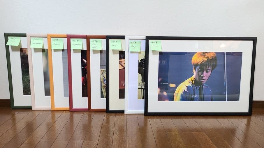 TOSHIBA EMI カレンダー 長渕剛切りぬき額装 額 - メルカリ