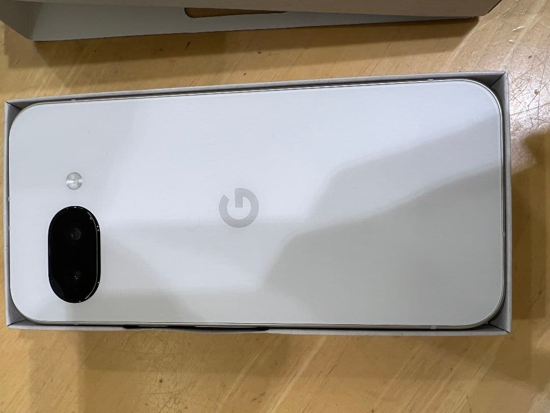 開封のみ Google Pixel 9a ホワイト google - メルカリ