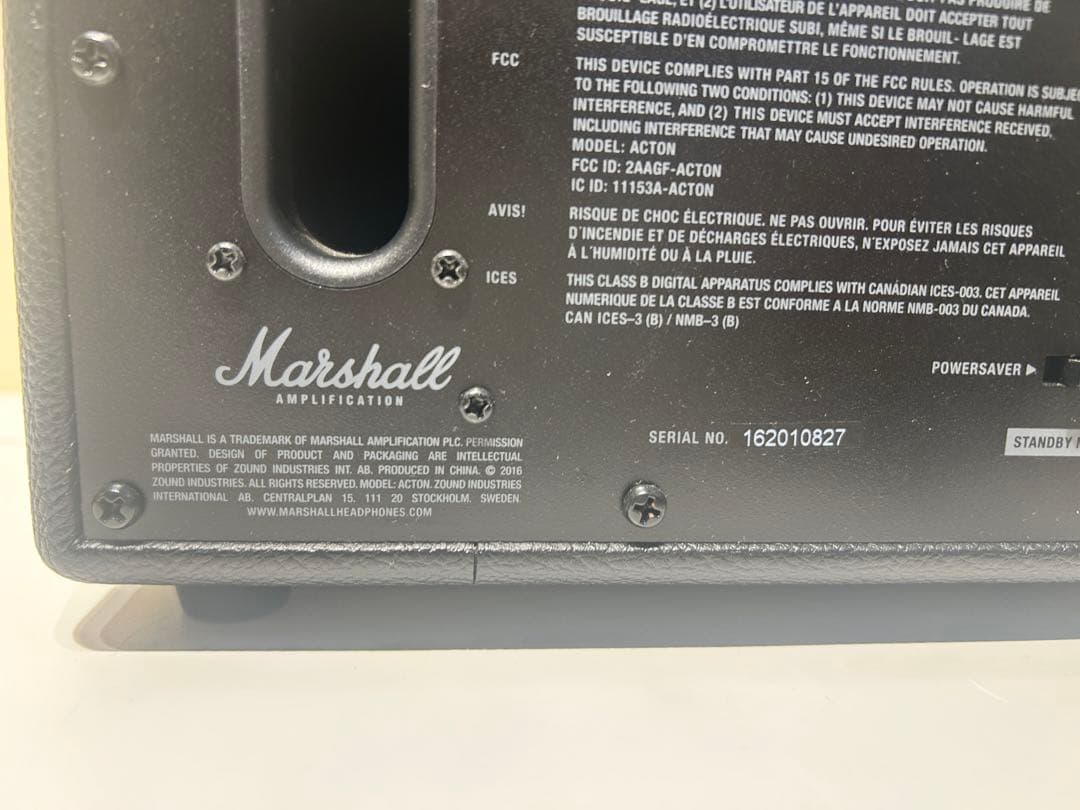 421 Marshall Acton Bluetoothスピーカー 展 - メルカリ