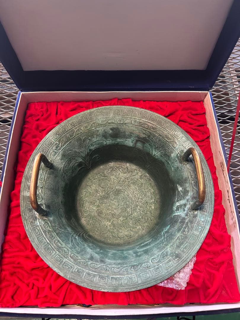 み*ほ様 青銅 春雷驚龍鍋 - メルカリ