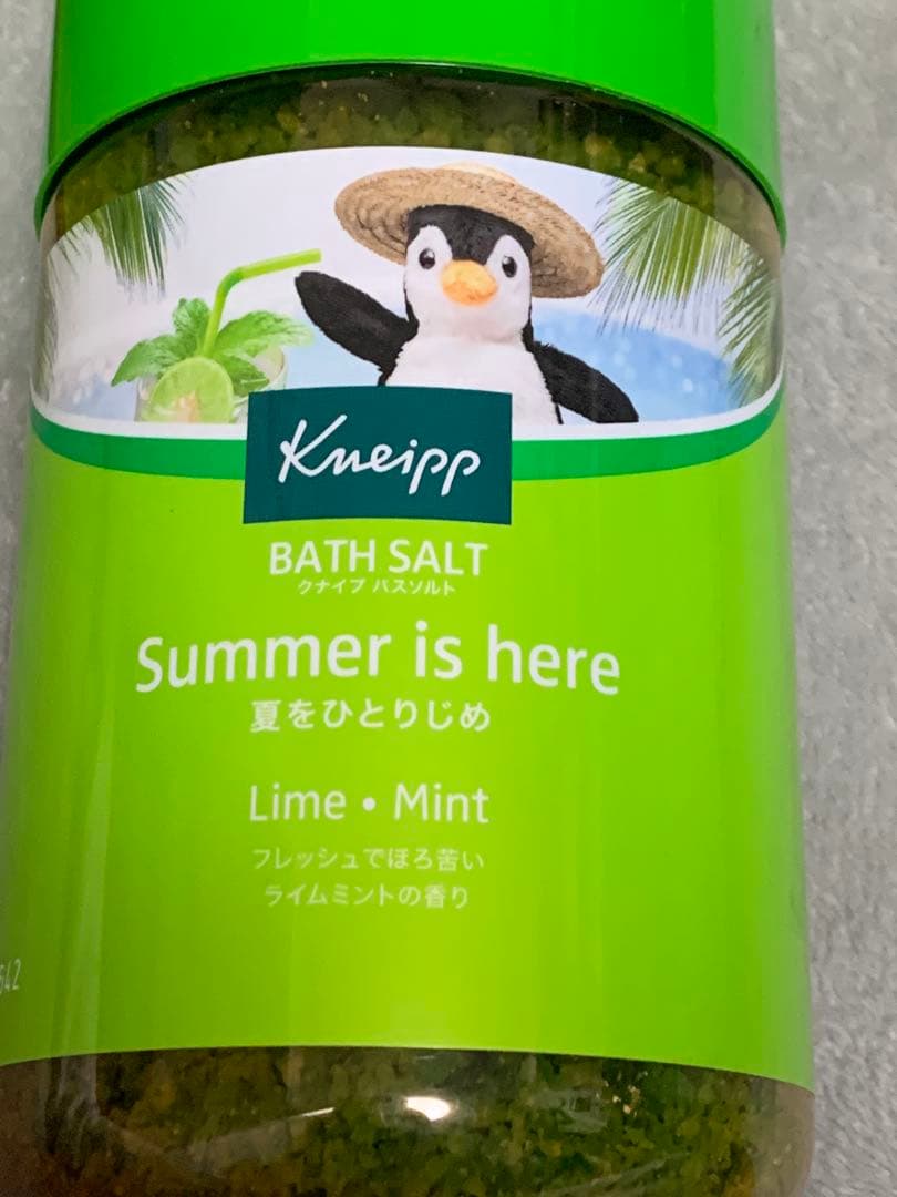 新品 Kneipp バスソルト Summer is here ライム・ミント - メルカリ