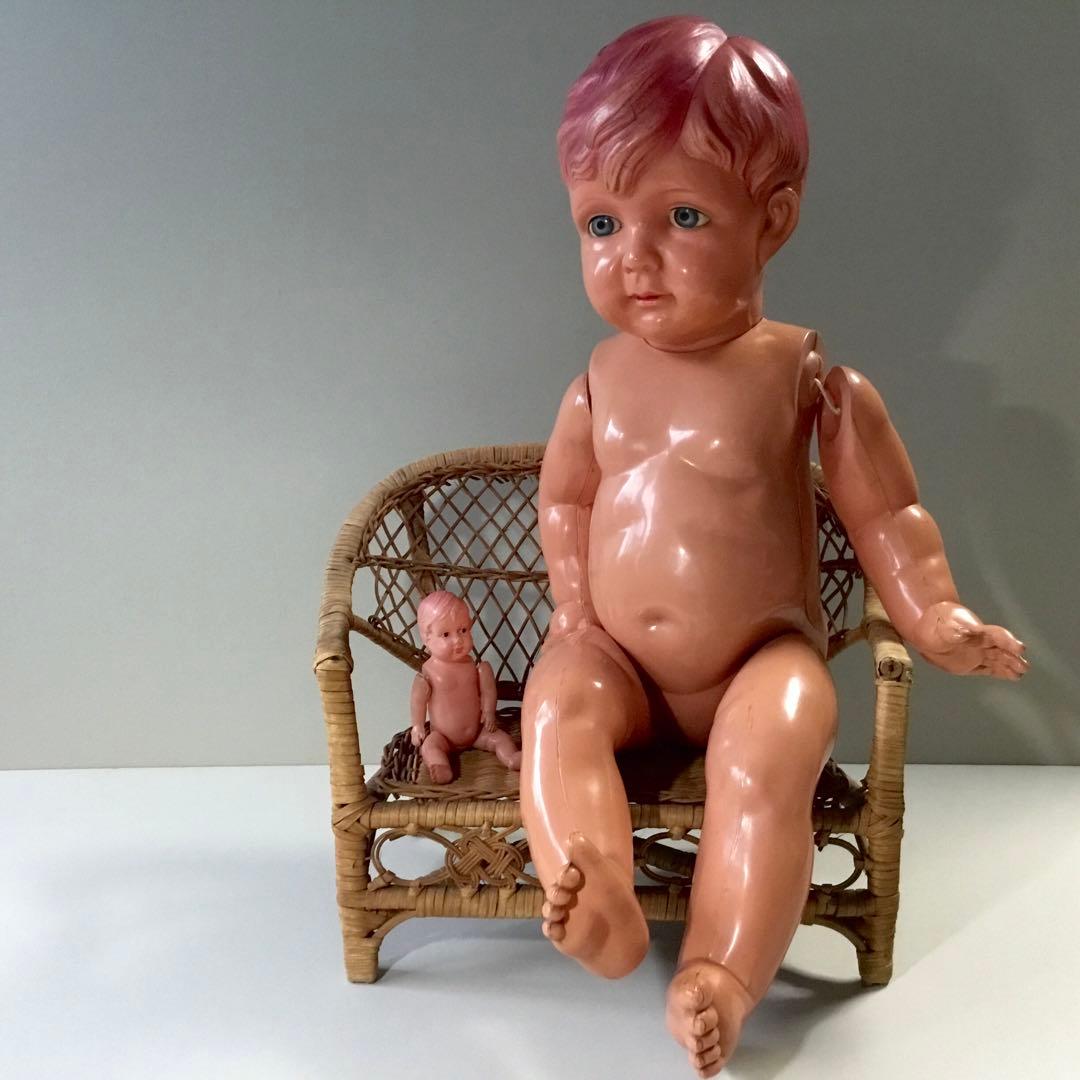 ヴィンテージ ◇大きなセルロイド人形 / 男の子◇アンティーク 昭和