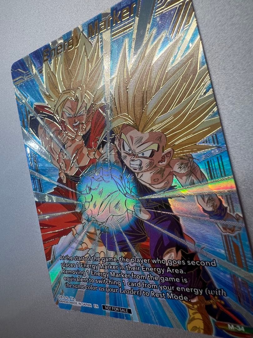 ドラゴンボール超カードゲーム M-34 エナジーマーカー 孫悟空 孫悟飯