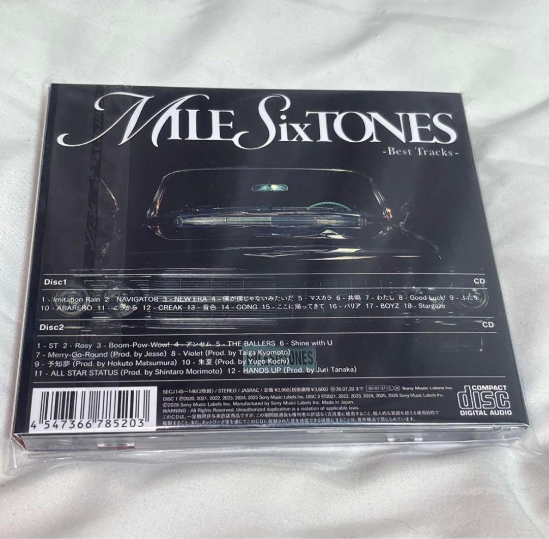 MILESixTONES -Best Tracks- 3形態セット 特典一部
