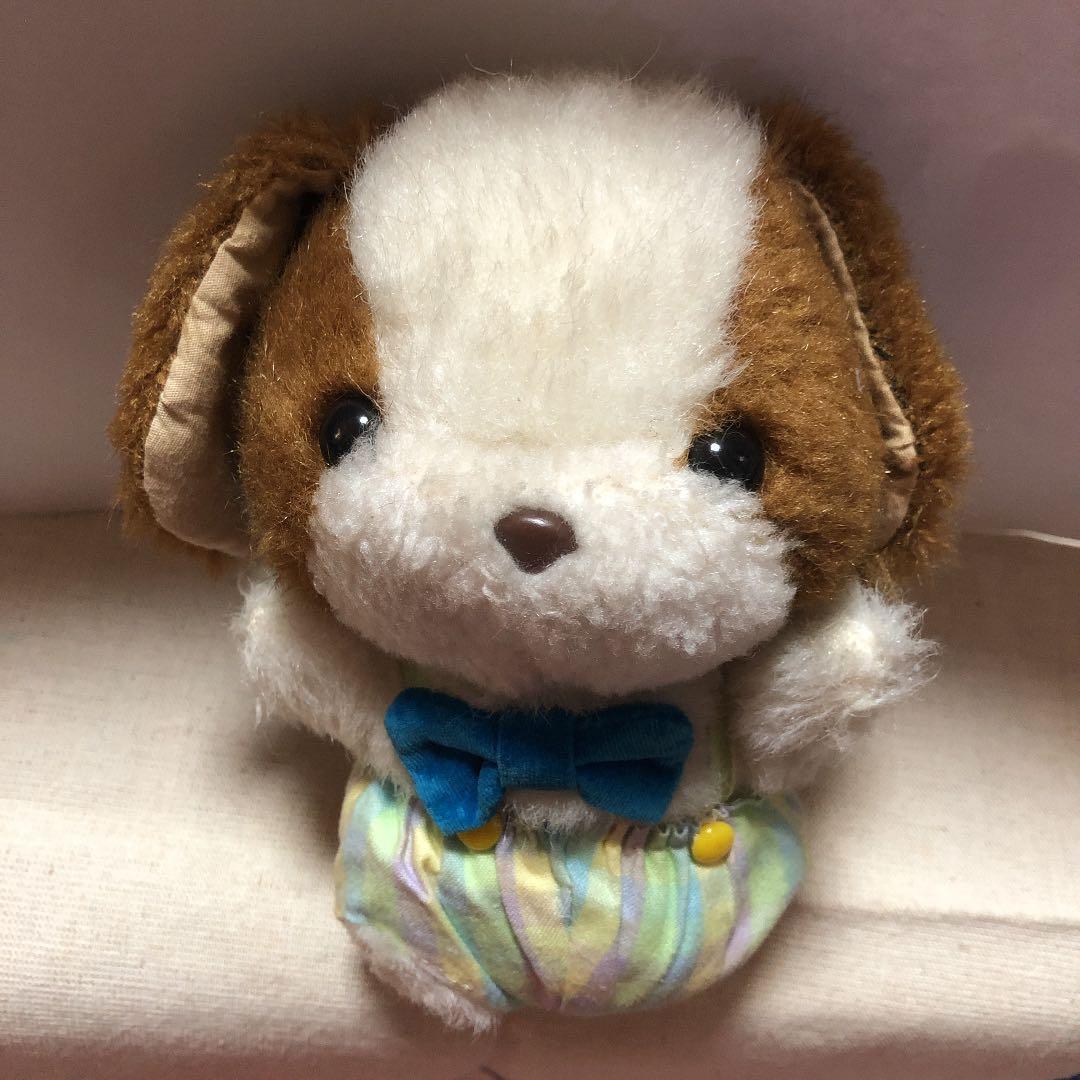 サンリオ 昭和レトロ 小さな犬 ぬいぐるみ 中古品 - メルカリ