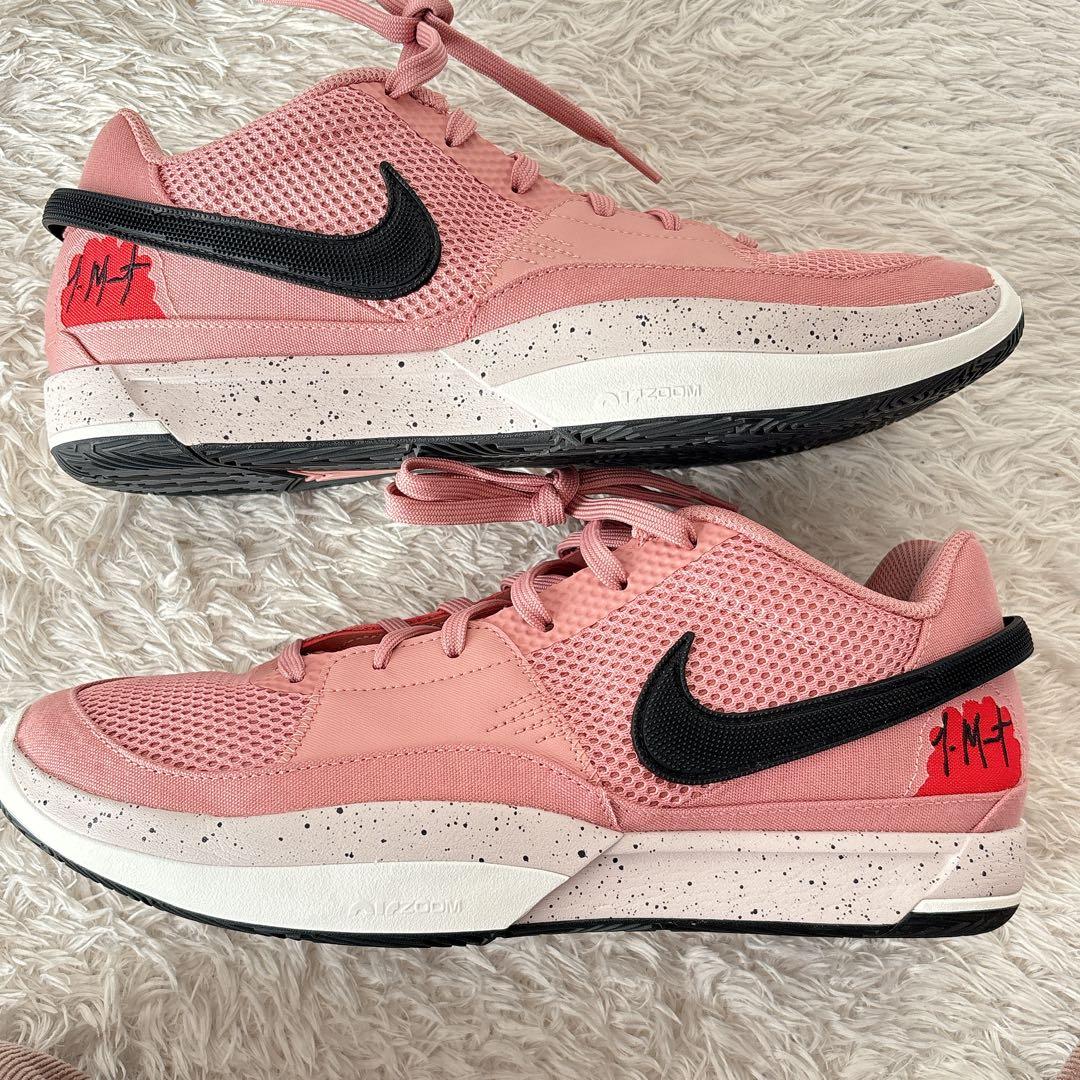 たいりょくなしお様リクエスト品】Nike Ja1 \"Bite\" ピンク 29cm