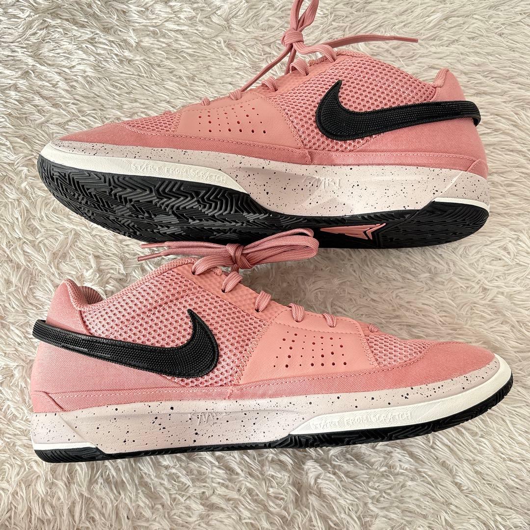 たいりょくなしお様リクエスト品】Nike Ja1 \"Bite\" ピンク 29cm
