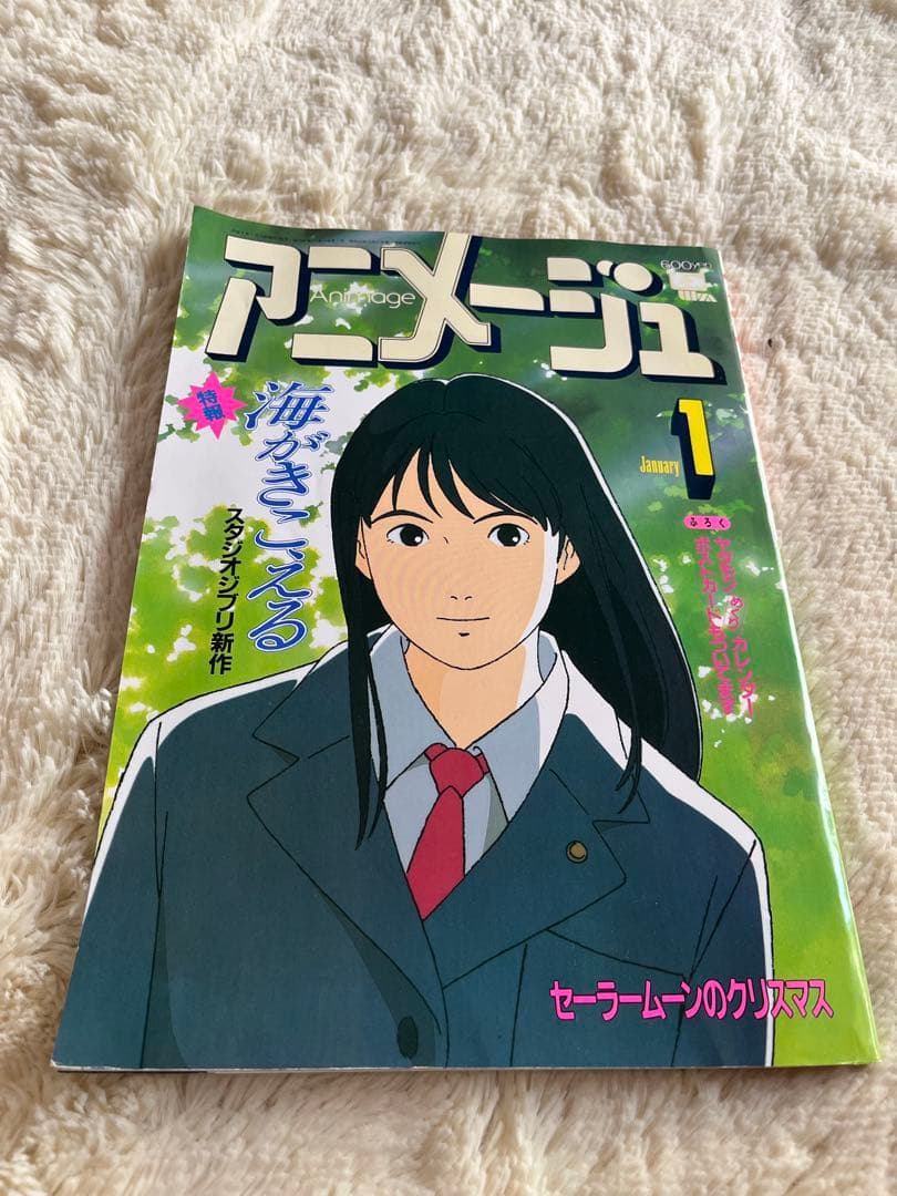アニメージュ 1993年1月 VOL.175 海がきこえる ジブリ セラームーン