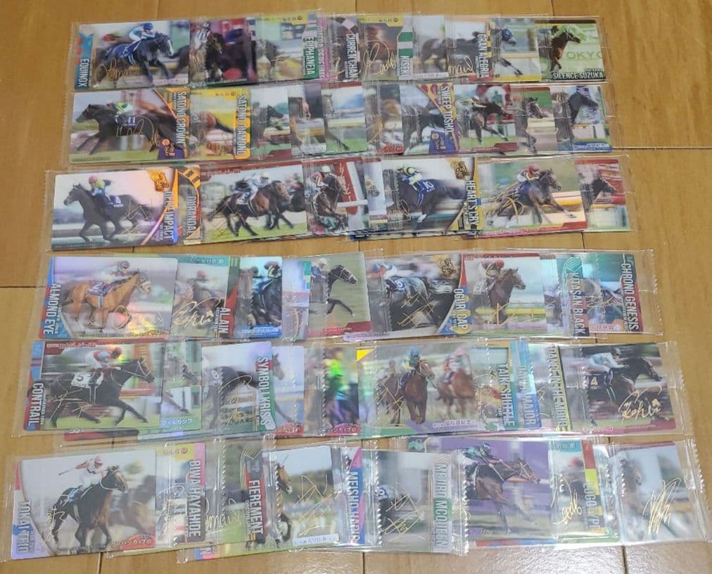 さ*ょ様 【サインコンプリート】サラブレッドホースコレクション第1、2弾　箔押し サラブレッドホースコレクション ツインウエハース 第2R｜発売日：2025