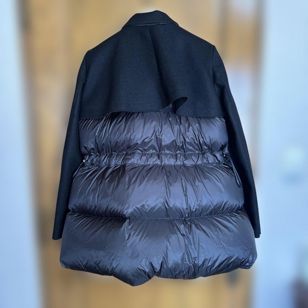 sacai Wool Melton x Puffer Jacket サイズ2 - メルカリ