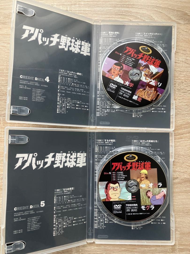 アパッチ野球軍 DVD-BOX 5枚セット - メルカリ