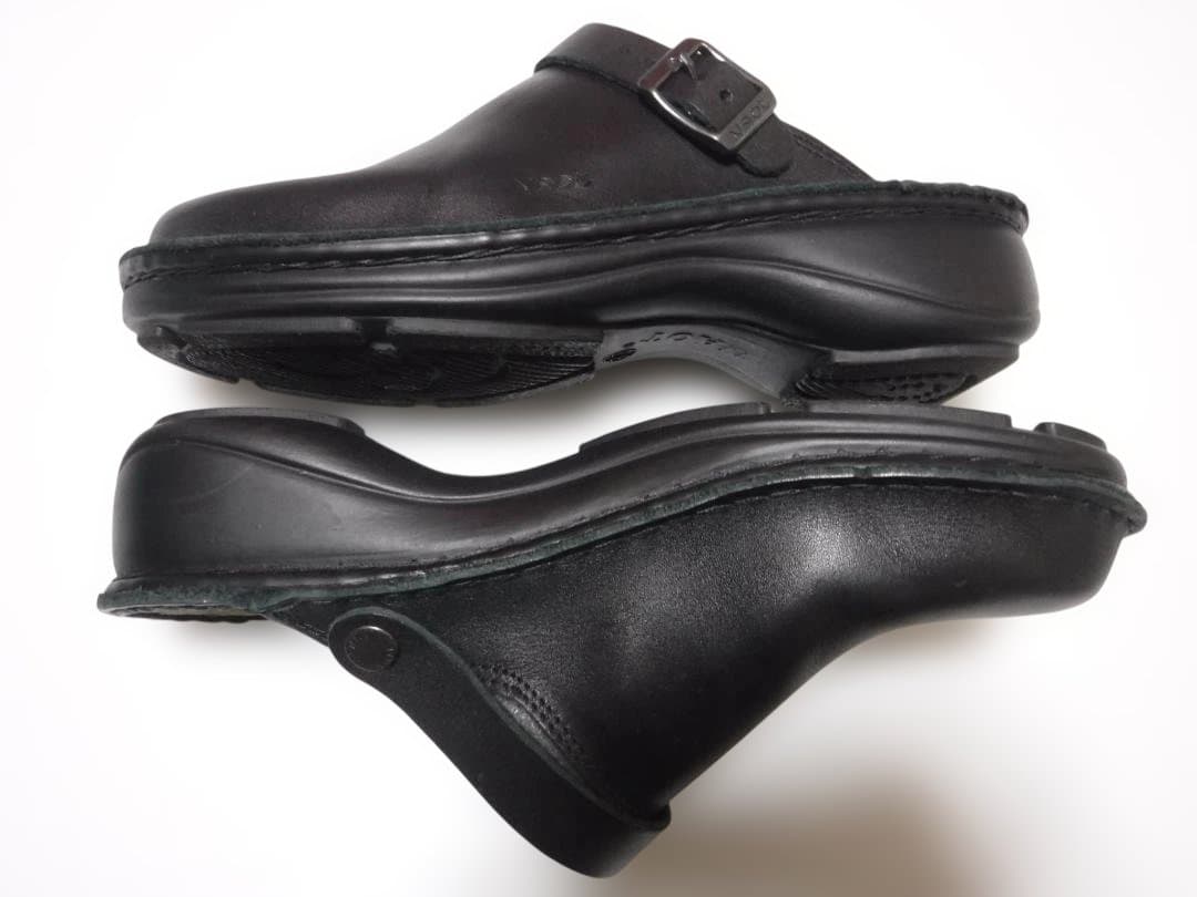 NAOTナオト 美品 定番 黒クロッグ サボサンダル IRIS 37 - メルカリ