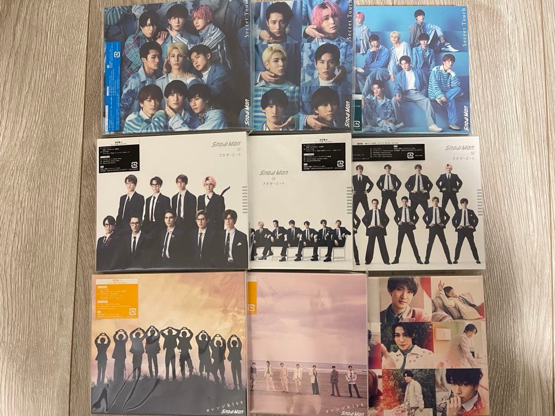 Man 2nd〜10thシングルCD3形態まとめ売り