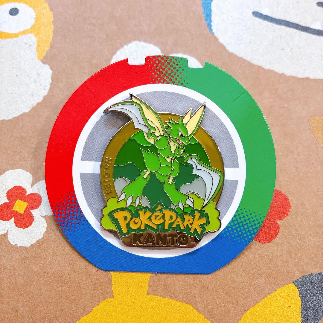 ポケパークカントー ストライク ピンバッジ ピンズ ポケパーク - メルカリ