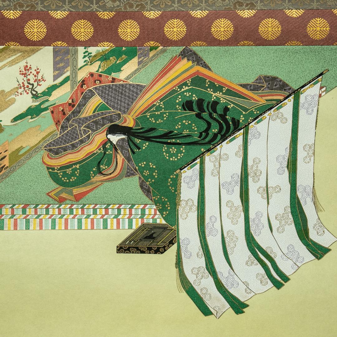 掛軸-1722 佐竹本三十六歌仙 斎宮女御 紀貫之 小大君 伊藤嘉晃監修