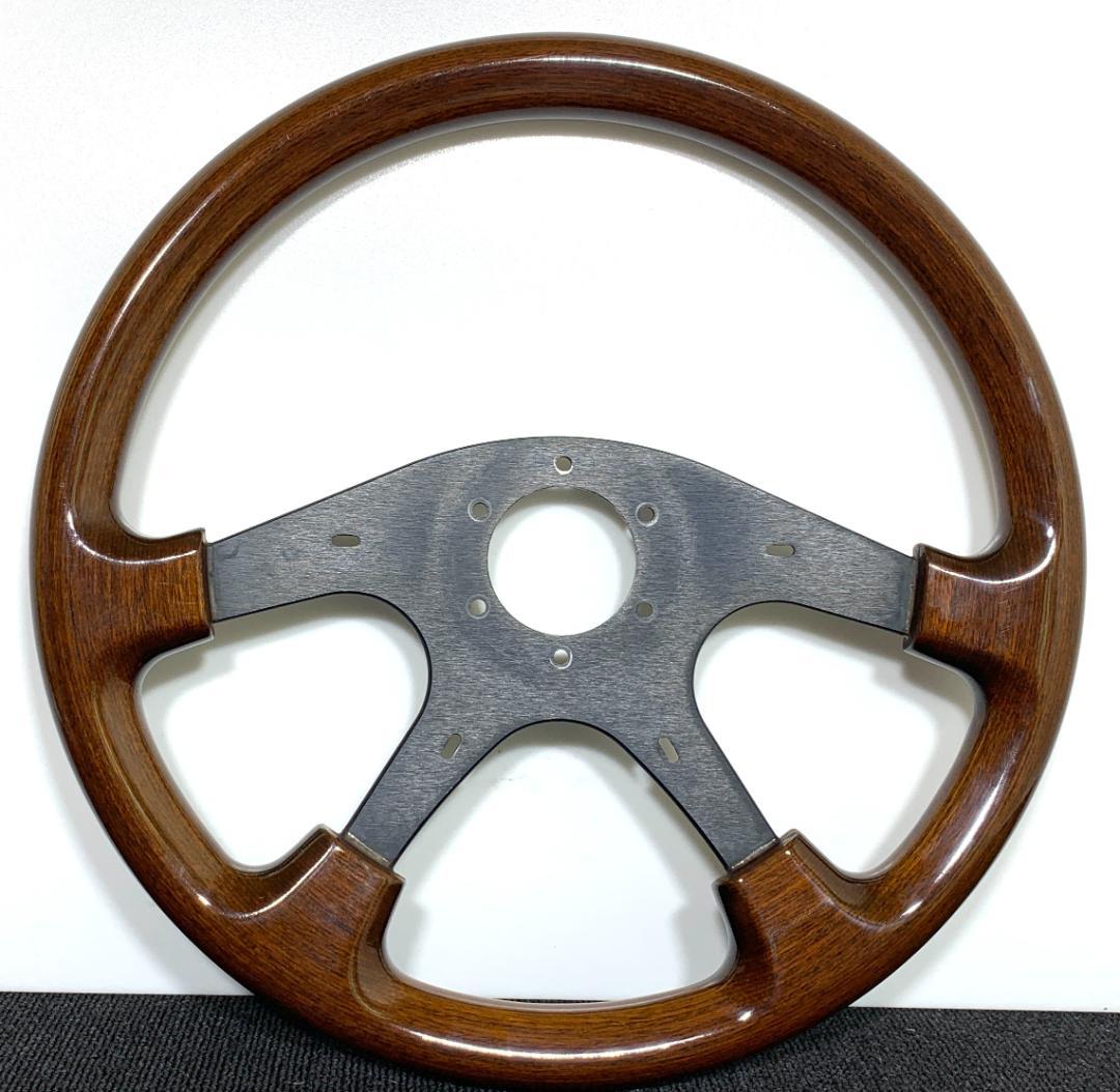 イタルボランテ ドルチェ ウッドステアリング 36.5パイ 99年製 美品