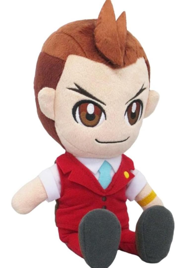 三英貿易 逆転裁判 ぬいぐるみ 王泥喜法介 S　カプコン カプころん ぬいぐるみシリーズに「逆転裁判」の王泥喜法介ら3種類が追加