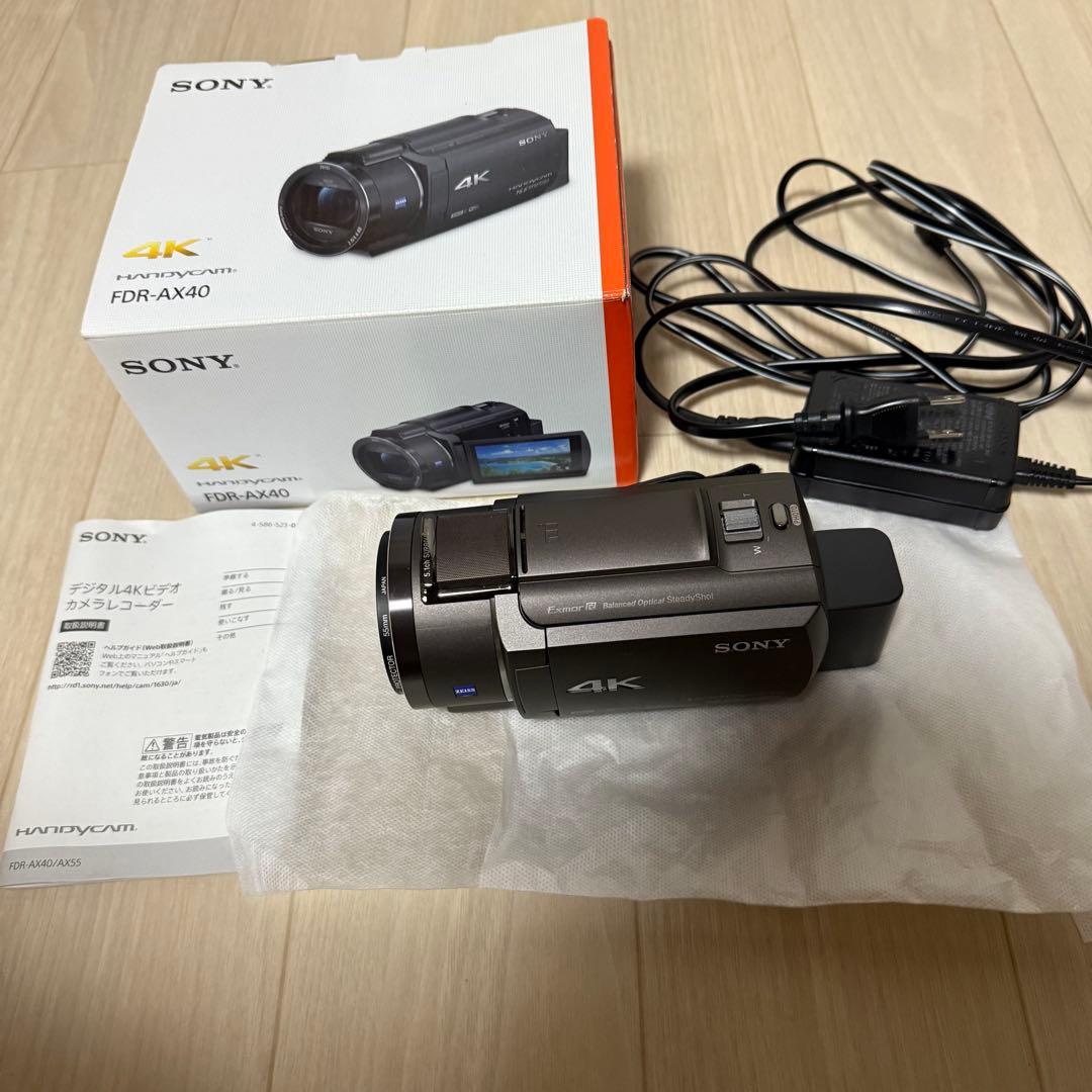 SONY 4Kビデオカメラ　ハンディカム　FDR-AX40 Amazon.com : Sony FDR-AX43 UHD 4K Handycam Camcorder : Electronics