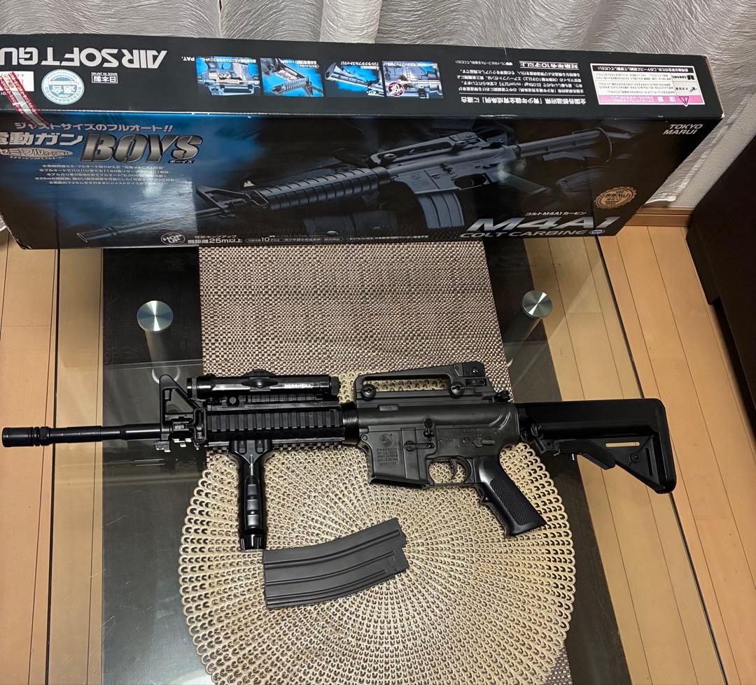 美品　東京マルイ カスタム品　M4A1 電動ガン　R.I.S.version