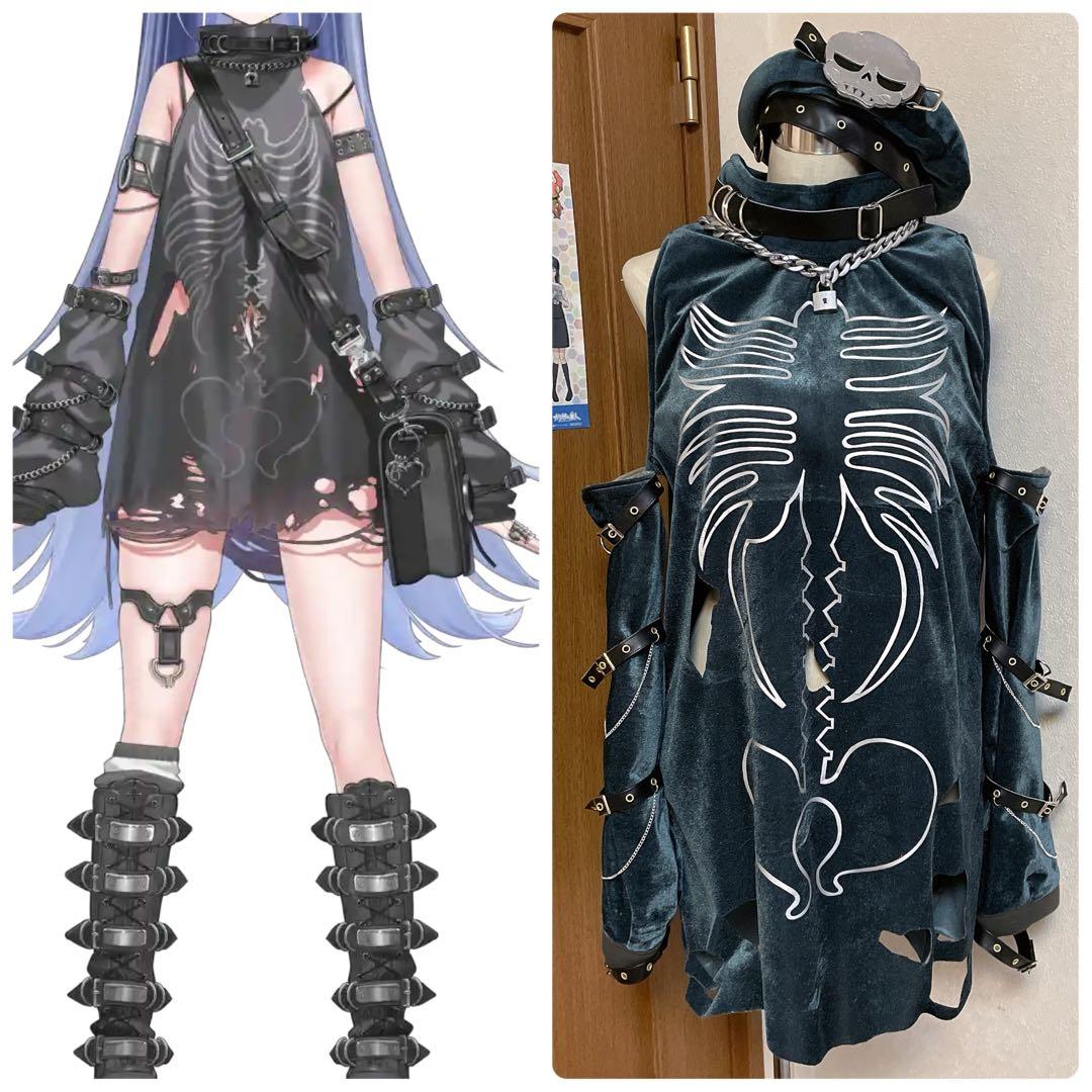 ひなた様】ぶいすぽっ！夜乃くろむ 初期衣装 - メルカリ