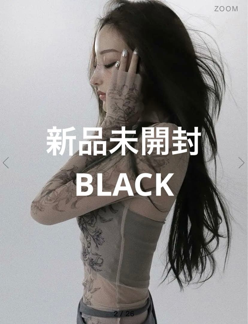 新品】melt the lady lily tattoo tops BK - メルカリ