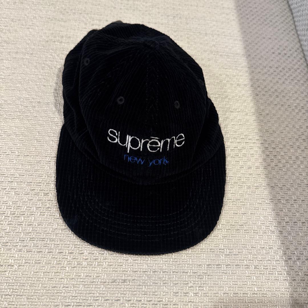 帽子 Supreme Waffle Corduroy Classic Logo 6 Supreme GORE-TEX Corduroy Classic Logo 6-Panel (FW21) - $54