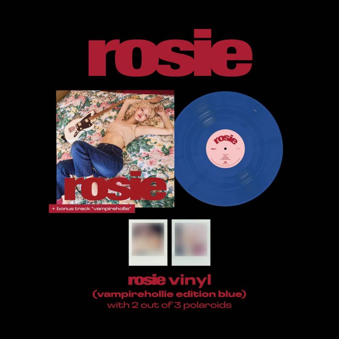 新品未開封】BLACKPINK ロゼ rosie vinyl LP Blue - メルカリ