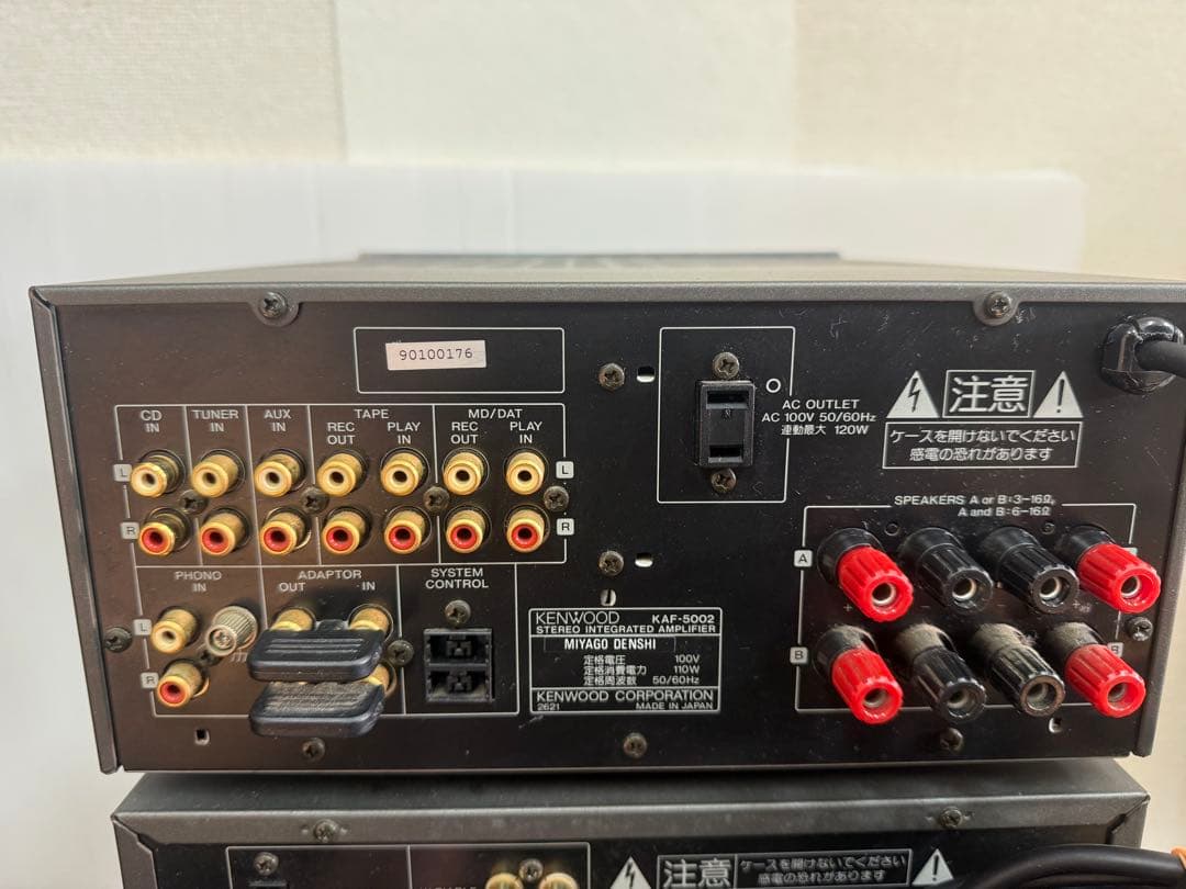 KENWOOD コンポ KAF-5002 DPF-5002 DMF-7003 - メルカリ