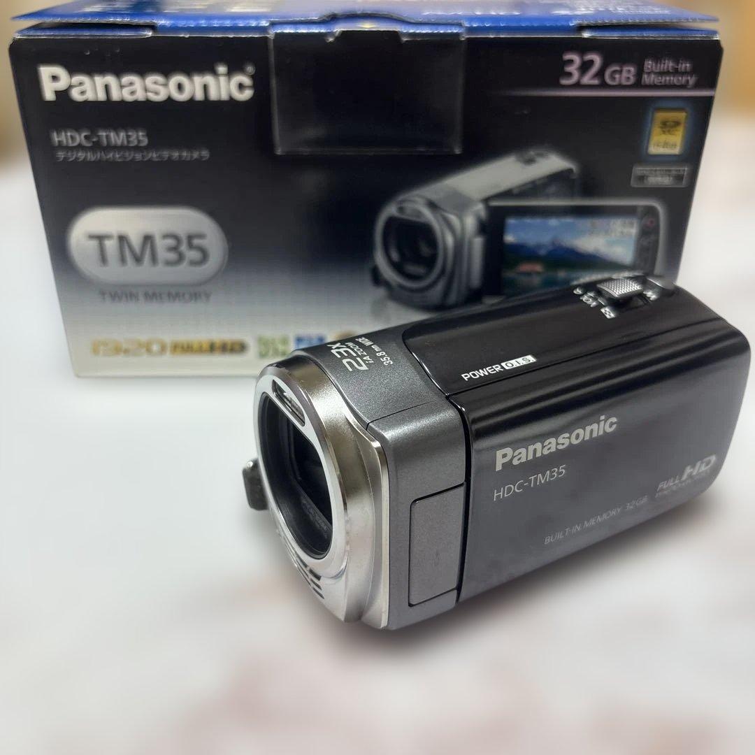 パナソニック デジタルハイビジョンビデオカメラ HDC-TM35 グレー 概要 デジタルハイビジョンビデオカメラ HDC-TM35 | デジタルビデオ