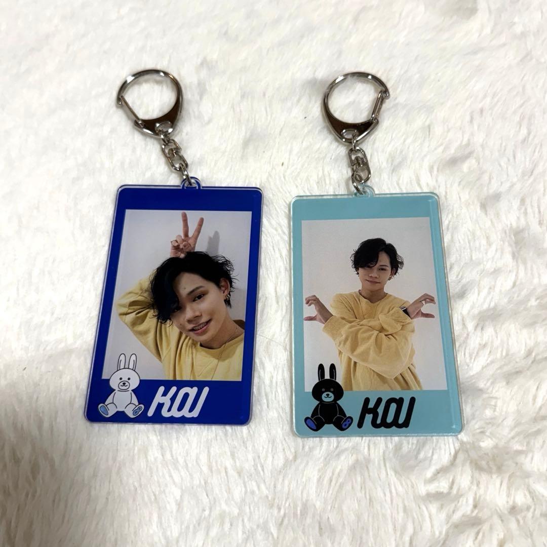 超特急 progress カイ チェキ風アクリルキーホルダー アクキー 小笠原