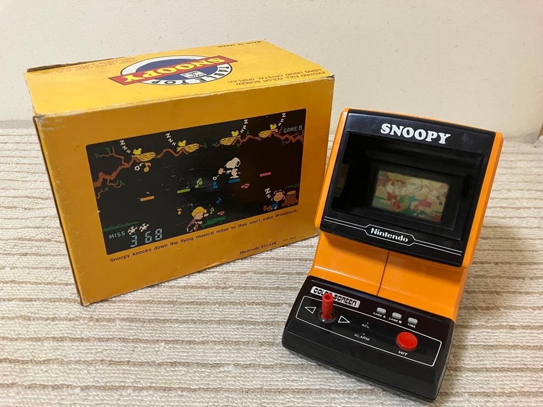 動作確認済！】超激レア品 テーブルトップ スヌーピー 任天堂 ゲーム