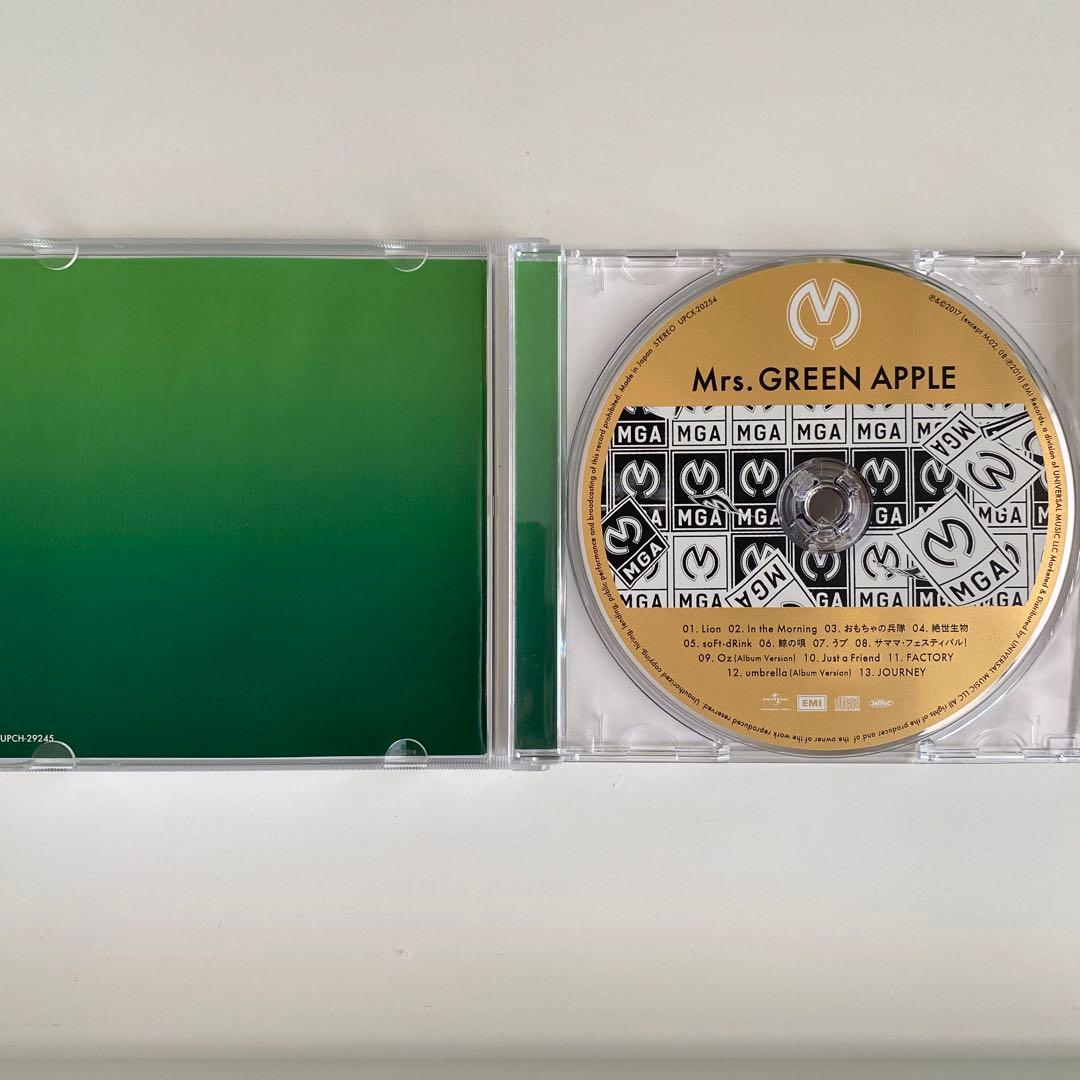 Mrs. GREEN APPLE 2ndアルバム 完全生産限定盤 - メルカリ