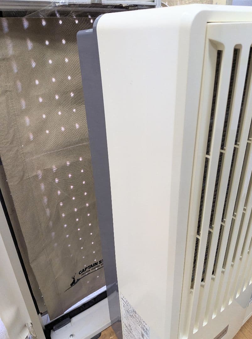 《リユース美品》YAMAZEN 窓用エアコン ホワイト