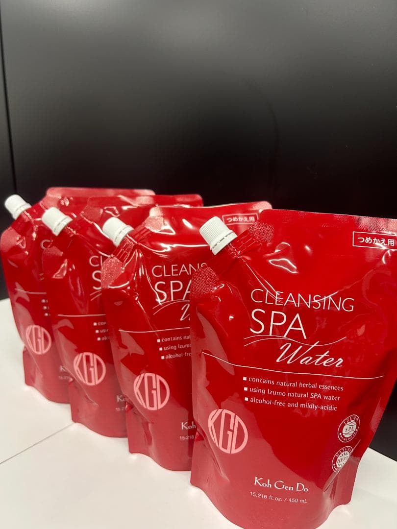 【4個セット】江原道 クレンジングウォーター 450mL レフィル用 江原道 Koh Gen Do クレンジングウォーター 450mL 詰替 数量限定