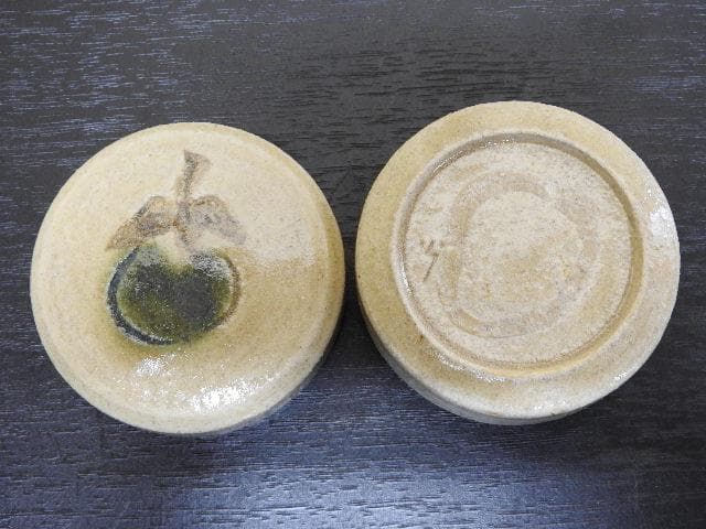 加藤光右衛門 苦瀬戸 茄子香合 共箱 MA132 - メルカリ