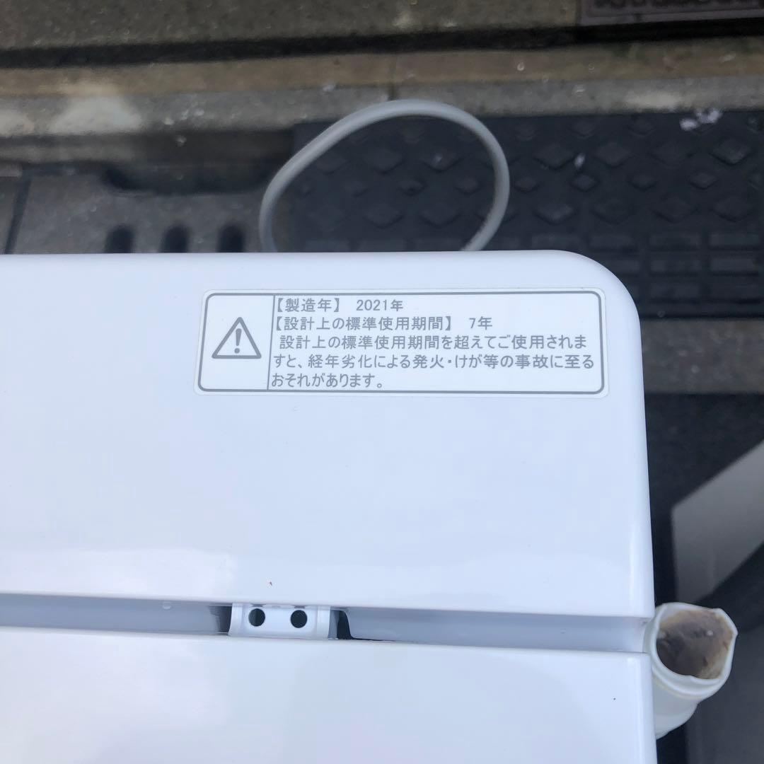 ハイセンス AT-WM5511-W 2021年製 5.5kg