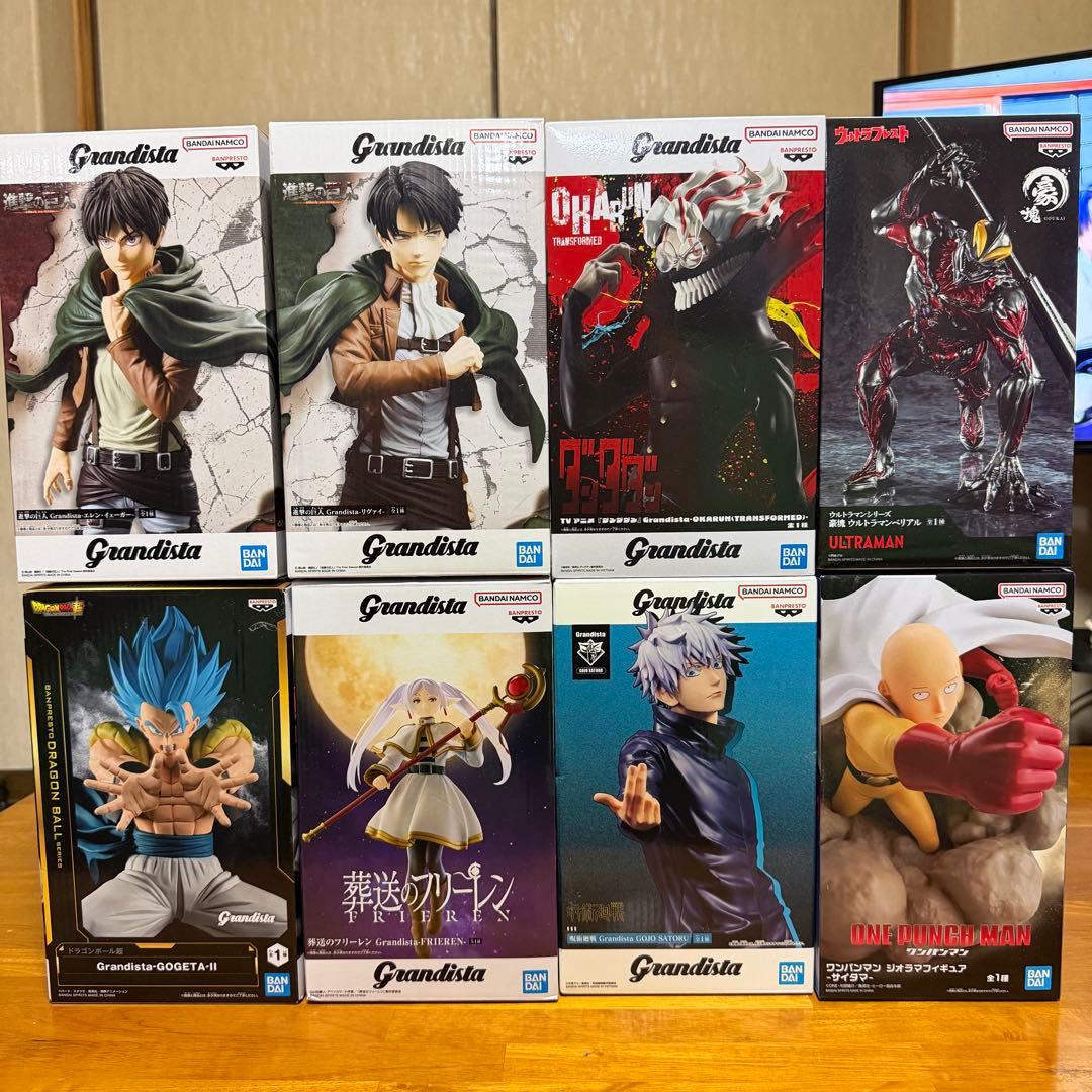 Grandista 他 プライズ フィギュア まとめ売り セット 8体 - メルカリ