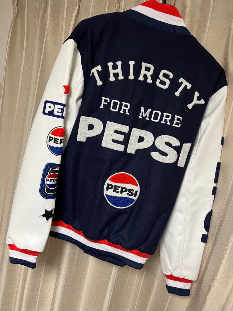 在庫わずか 500着限定IVE PEPSI コラボ オリジナルスタジャン ガウル