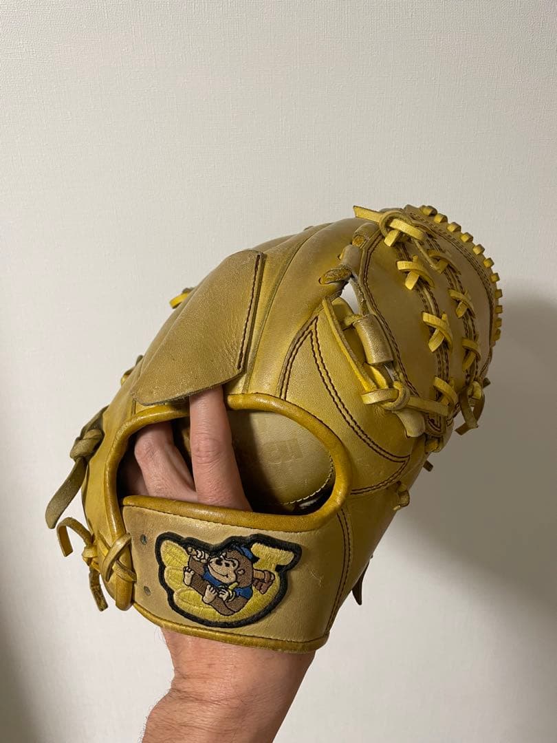 ごりら印の野球道具　硬式投手用グローブ　SKR型 ごりら印の野球道具 店舗別注 硬式野球グローブ 投手用 SKR型 野球