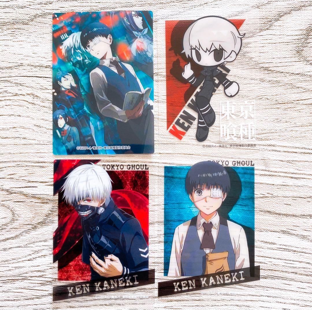 東京喰種☆トーキョーグール seria セリア クリアカード 4点 金木研