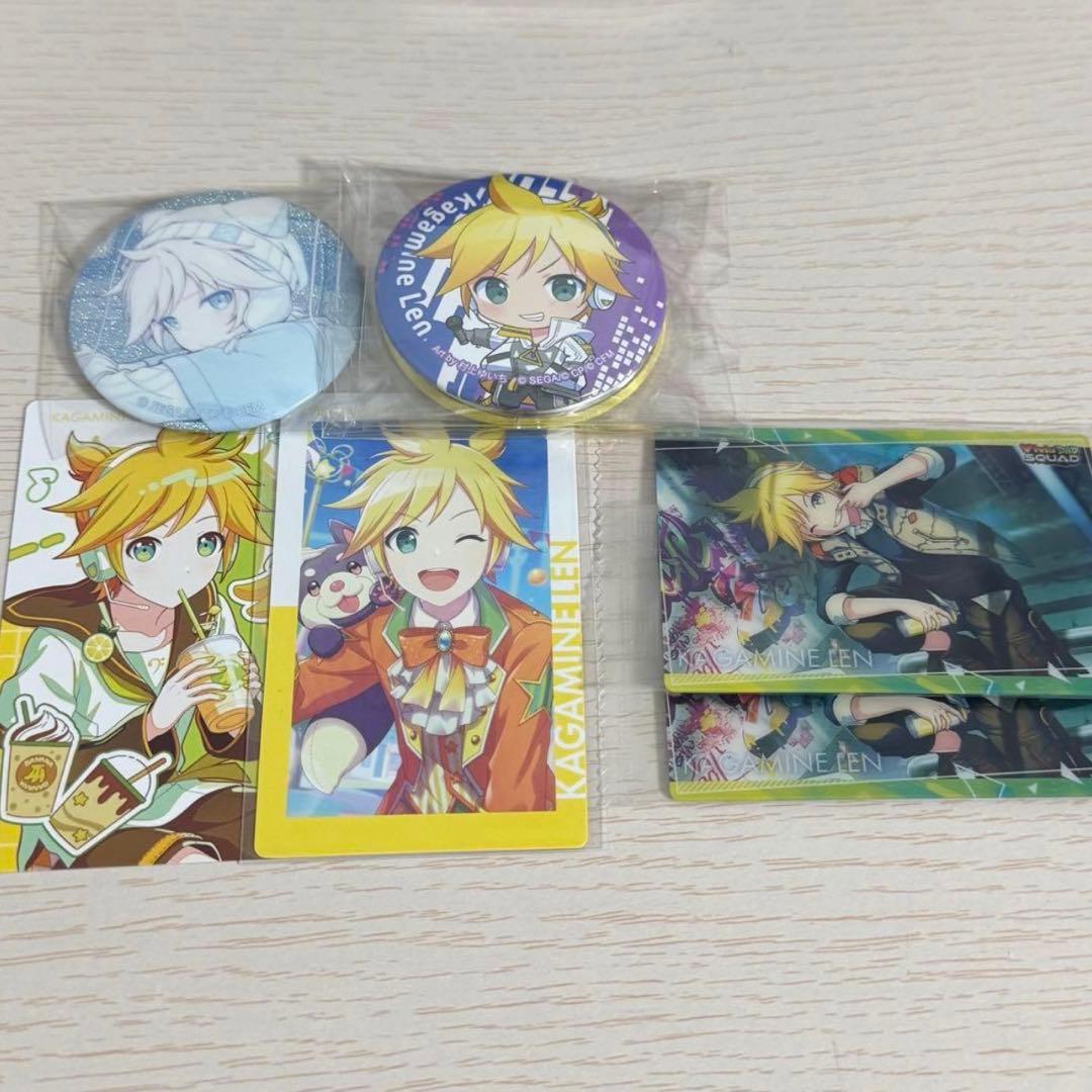 プロセカ 鏡音レン 缶バッジ ウエハース エピカ 46a - メルカリ