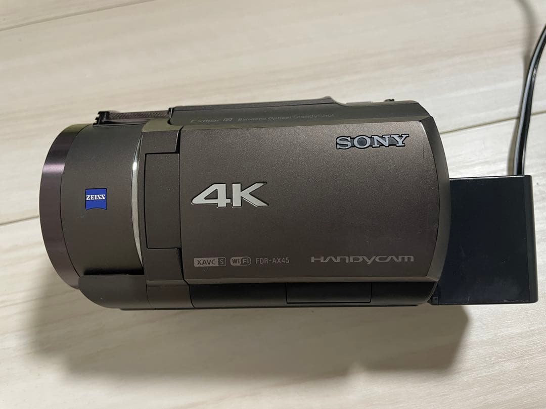 SONY Handycam 4K ビデオカメラ FDR-AX45 Sony 4K Camcorder Handycam FDR-AX45 Black 64GB internal memory 20x